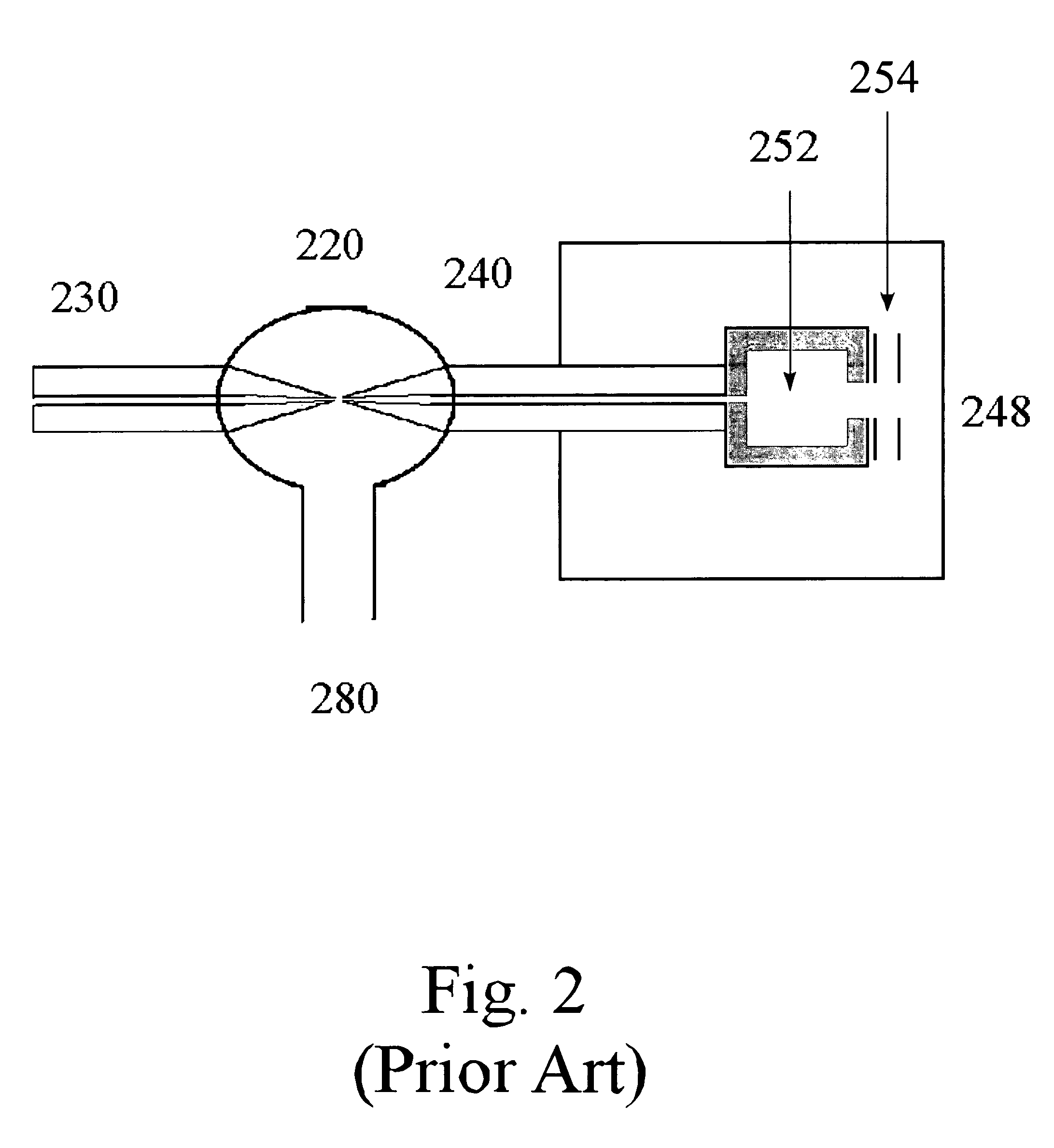 Sampling system for use with surface ionization spectroscopy