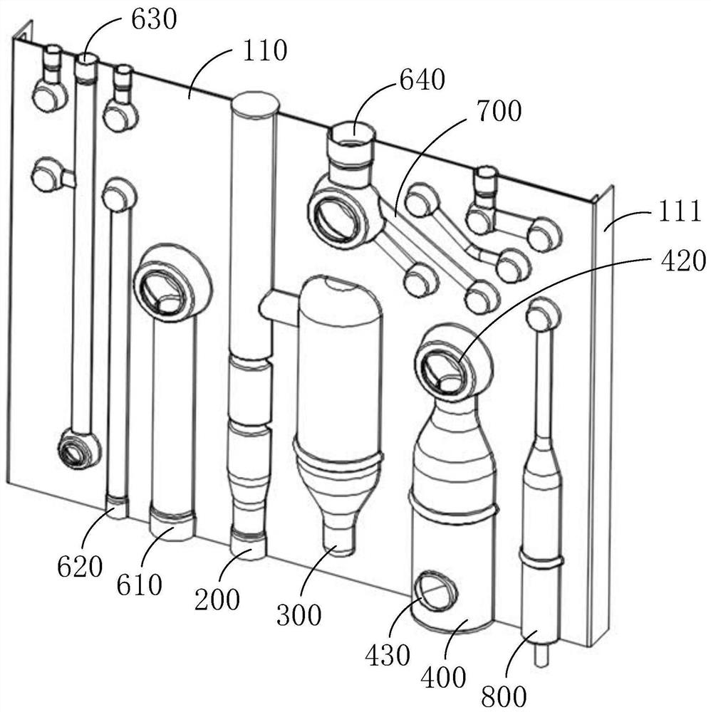 Module mechanism, air conditioner outdoor unit, air conditioner system and module mechanism manufacturing process