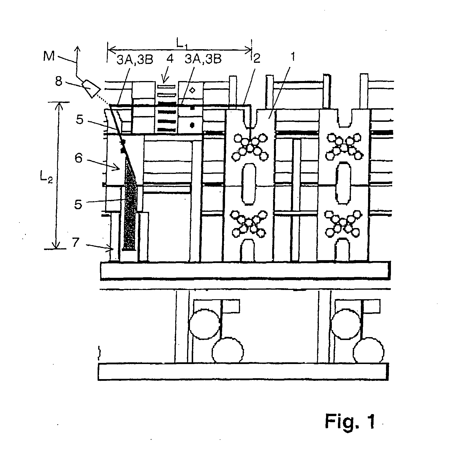 Method for controlling the cut register in a web-fed rotary