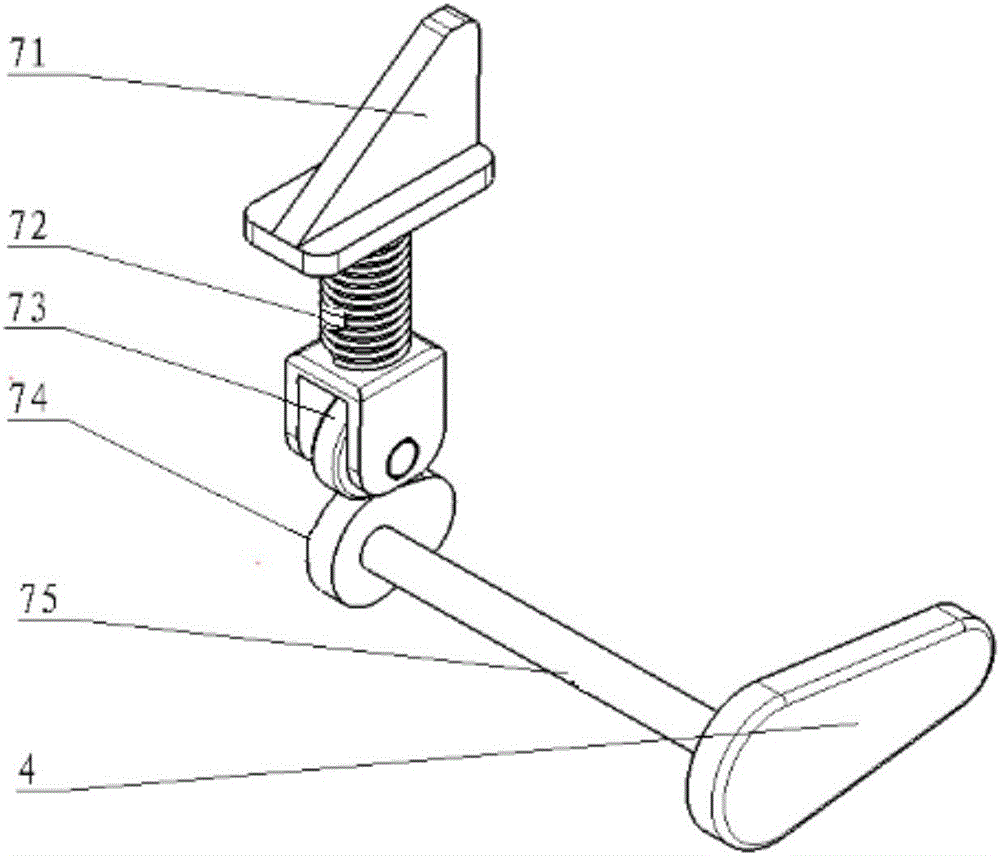 Quick-detachable automobile seat basin mechanism
