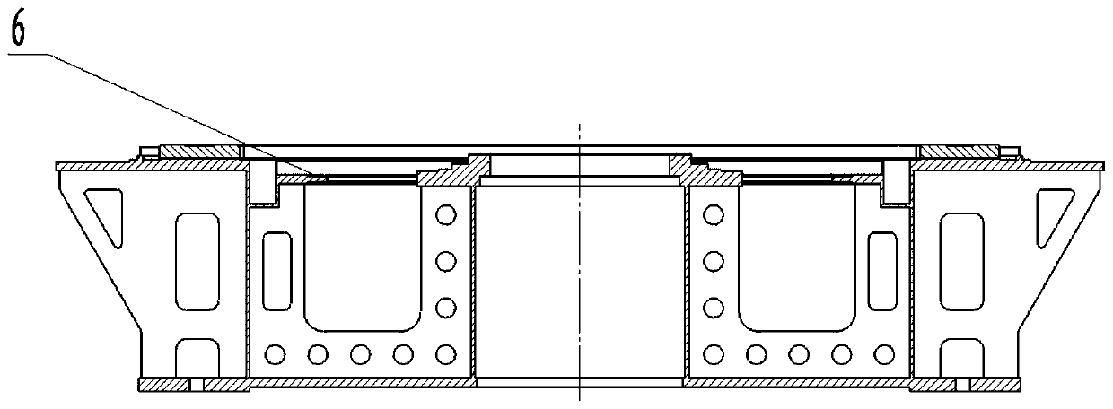 A Safe Braking Protection Structure for Azimuth Axis of Large-aperture Telescope