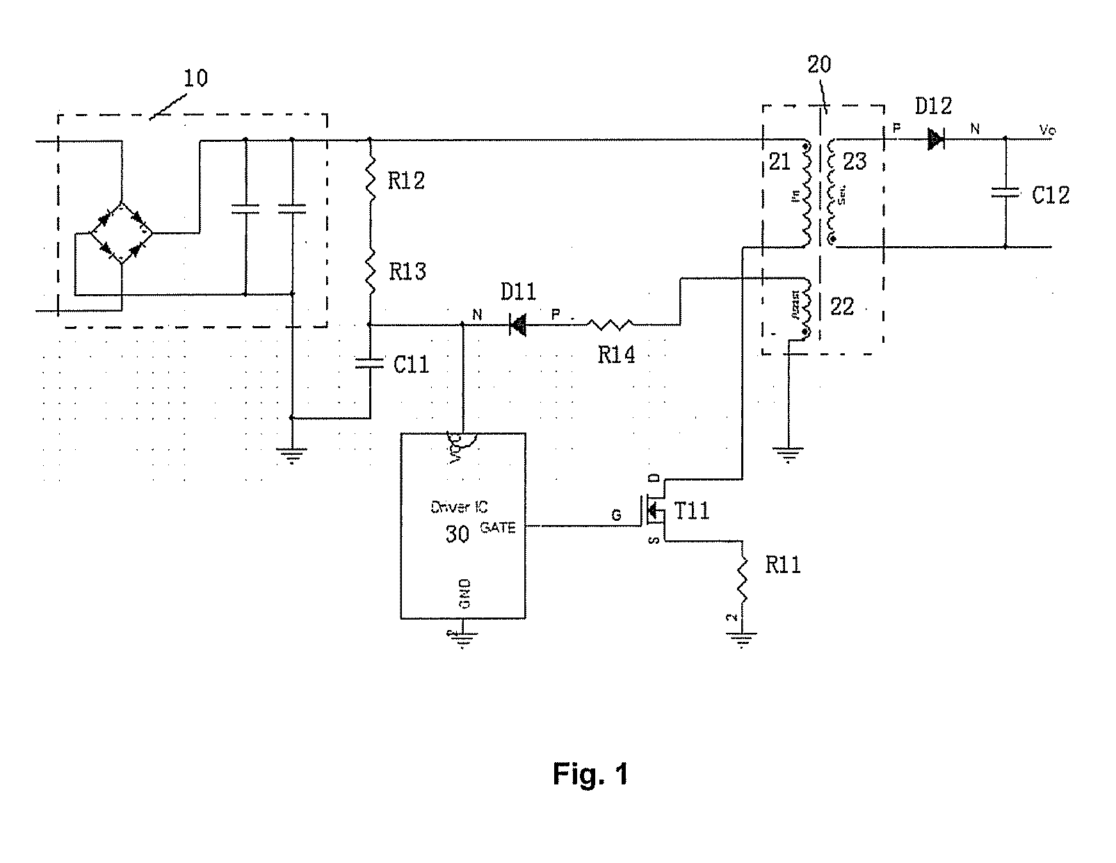 Flyback quick start driving circuit and driving method
