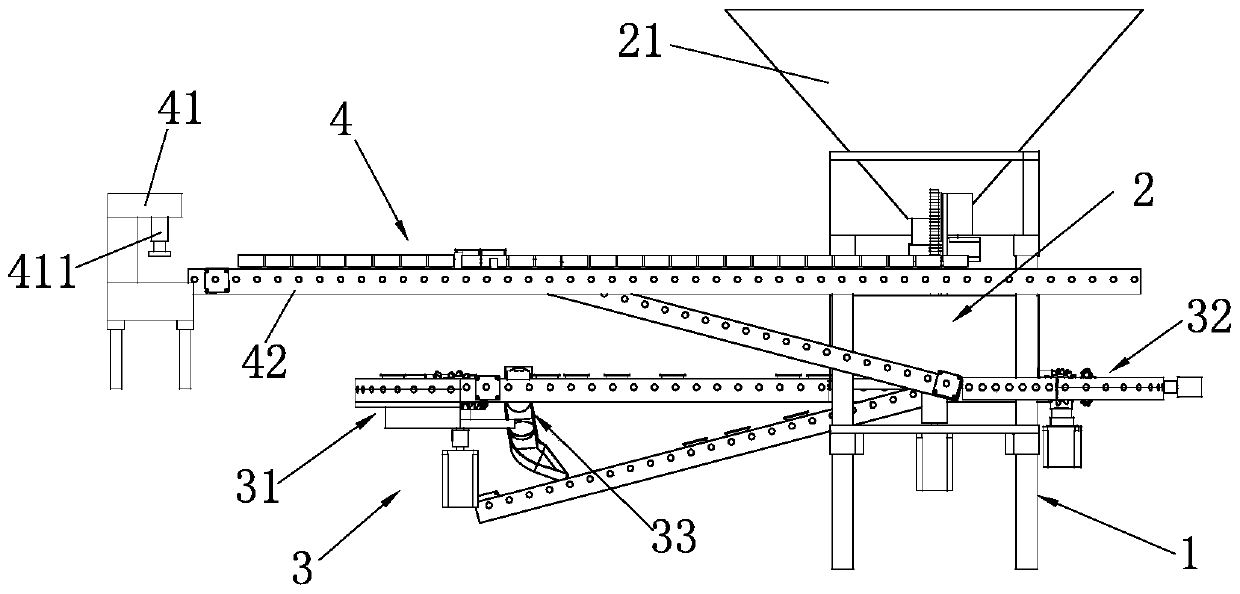 An automatic bottom cover machine