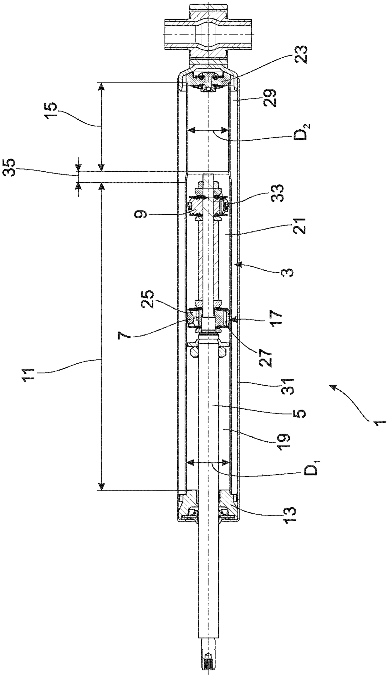 Piston-cylinder unit