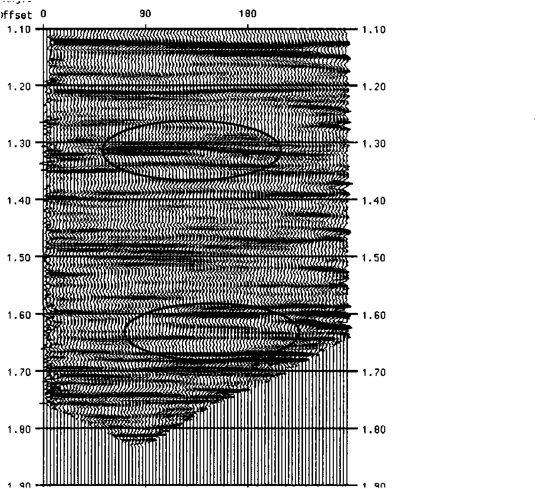 Method and device for imaging optimized angle of well earthquake reflected wave