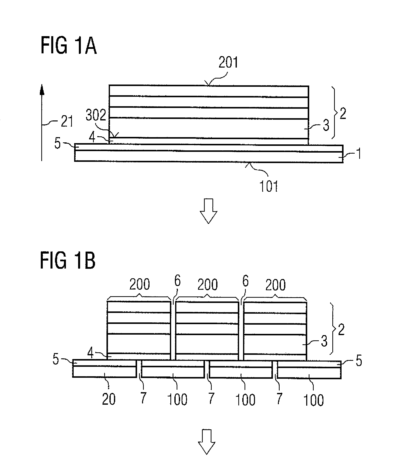 Radiation-emitting semiconductor body with carrier substrate and method for the producing the same