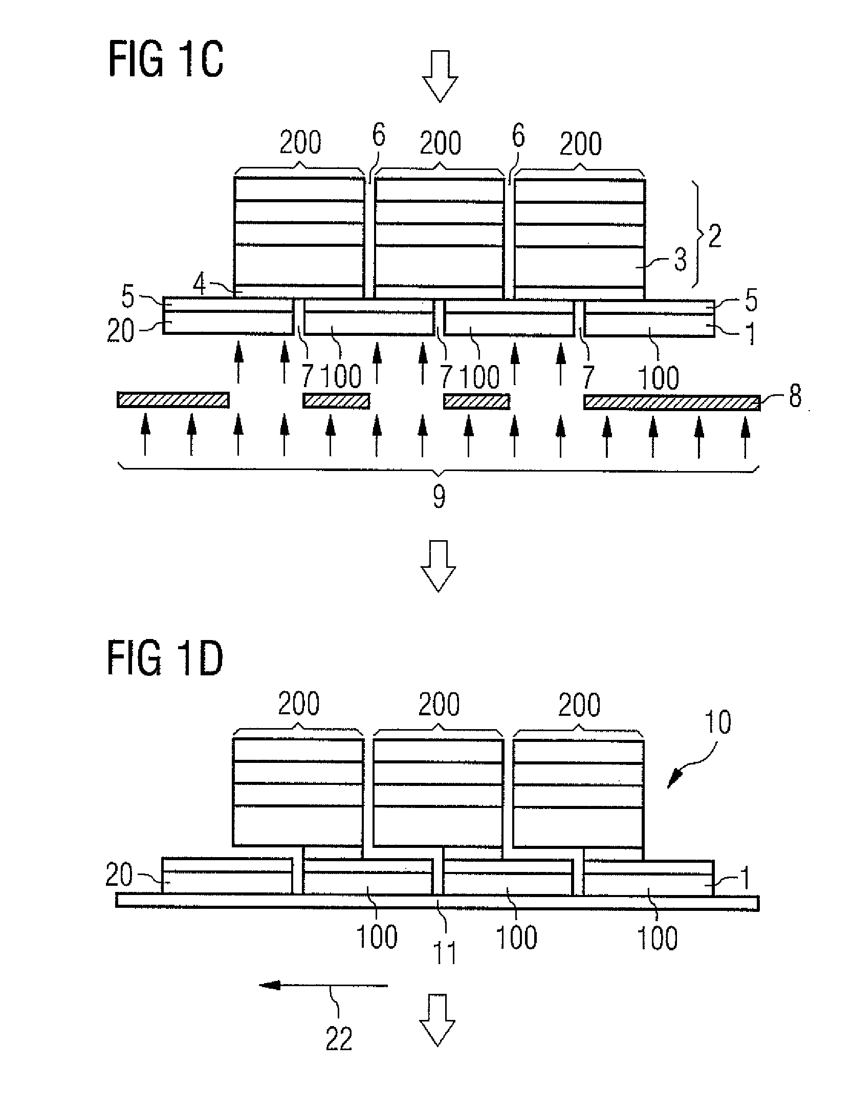 Radiation-emitting semiconductor body with carrier substrate and method for the producing the same