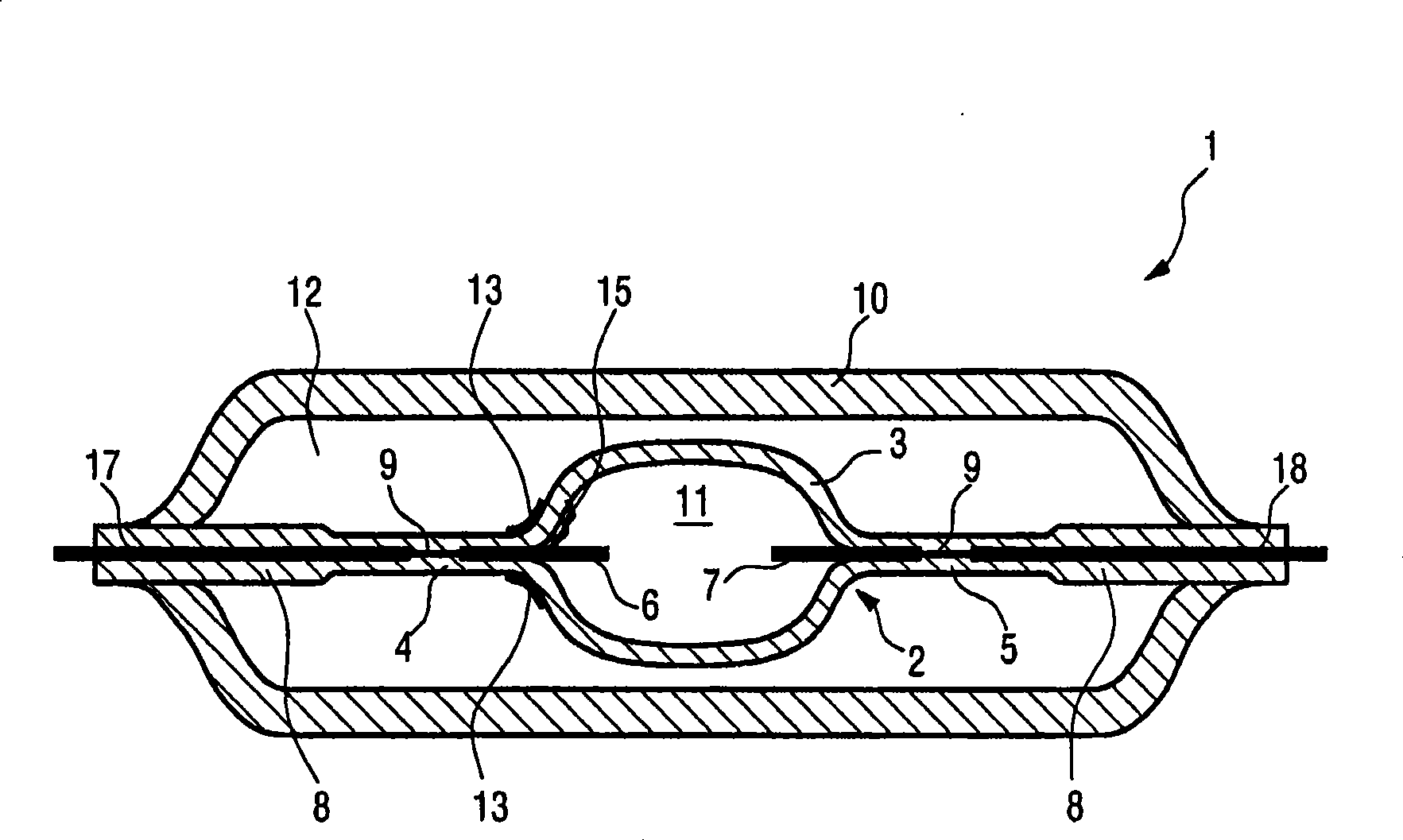 Gas discharge lamp