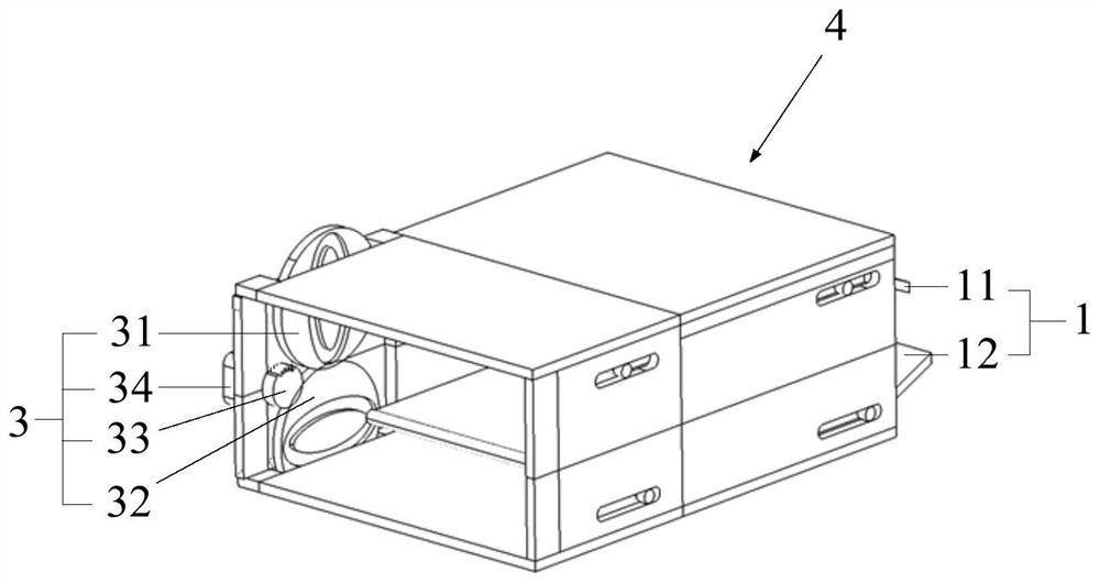 Air outlet structure of automobile air conditioner