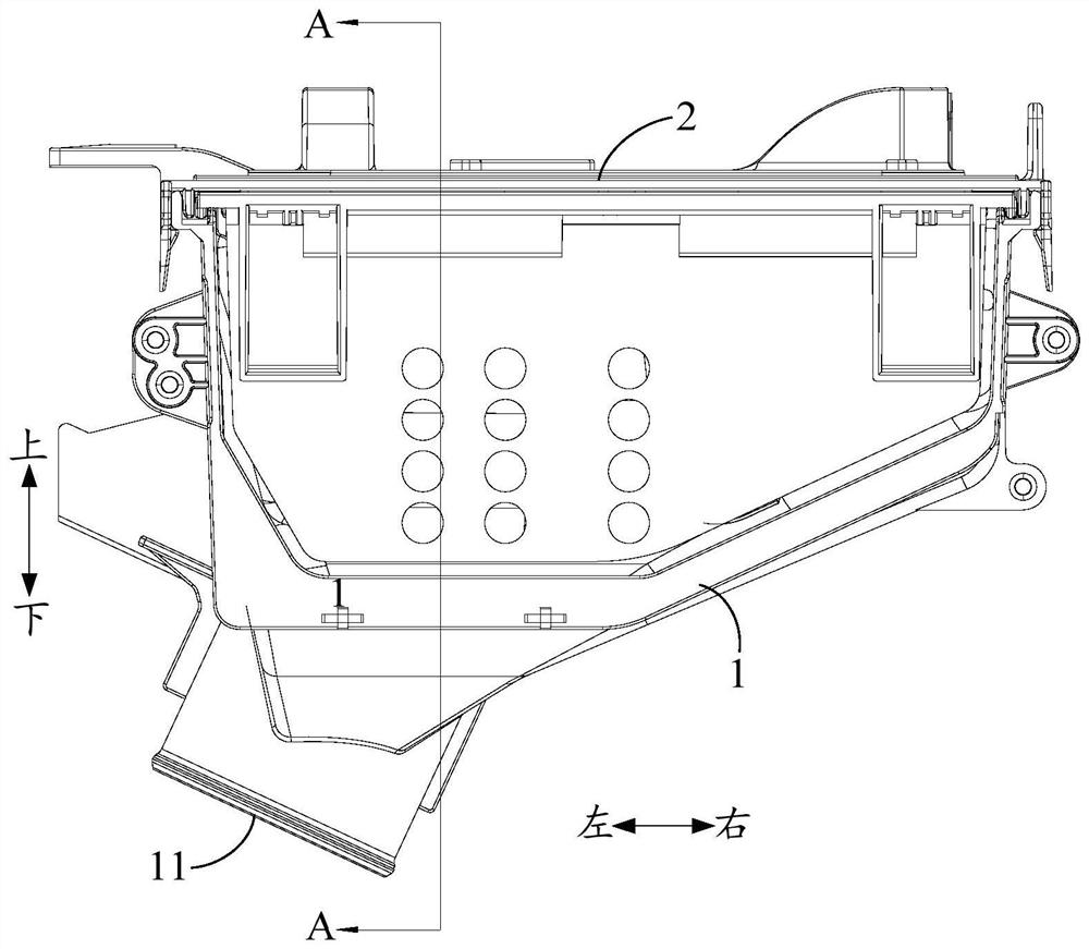 Detergent dispenser and washing machine