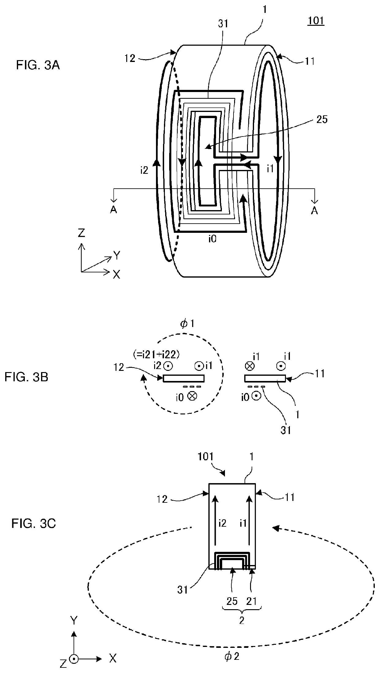 Antenna device and communication terminal apparatus