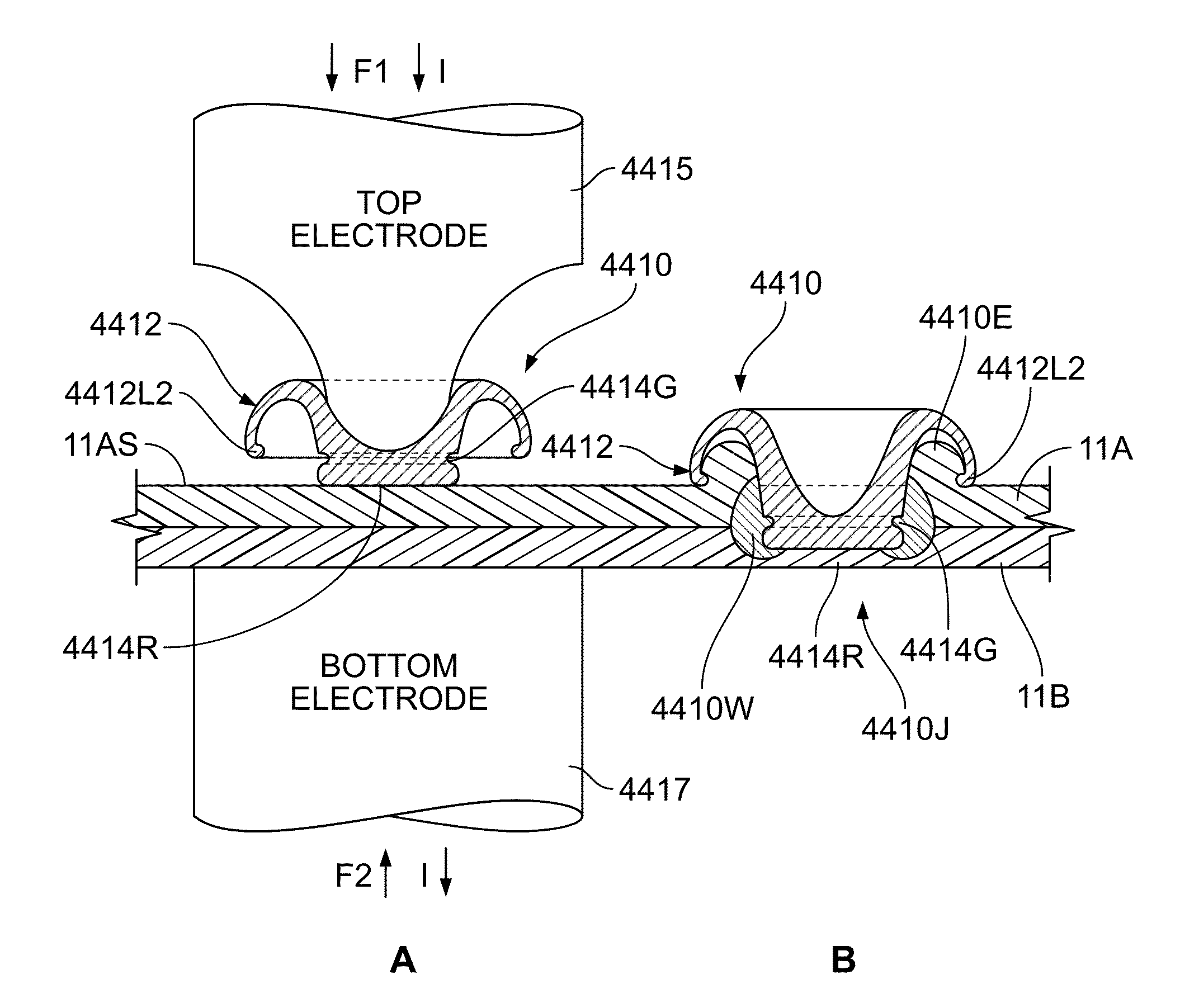 Resistance welding fastener, apparatus and methods for joining similar and dissimilar materials
