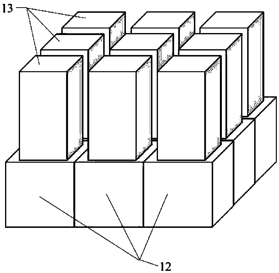 Method for preparing large-sized silicon ingot for solar cell