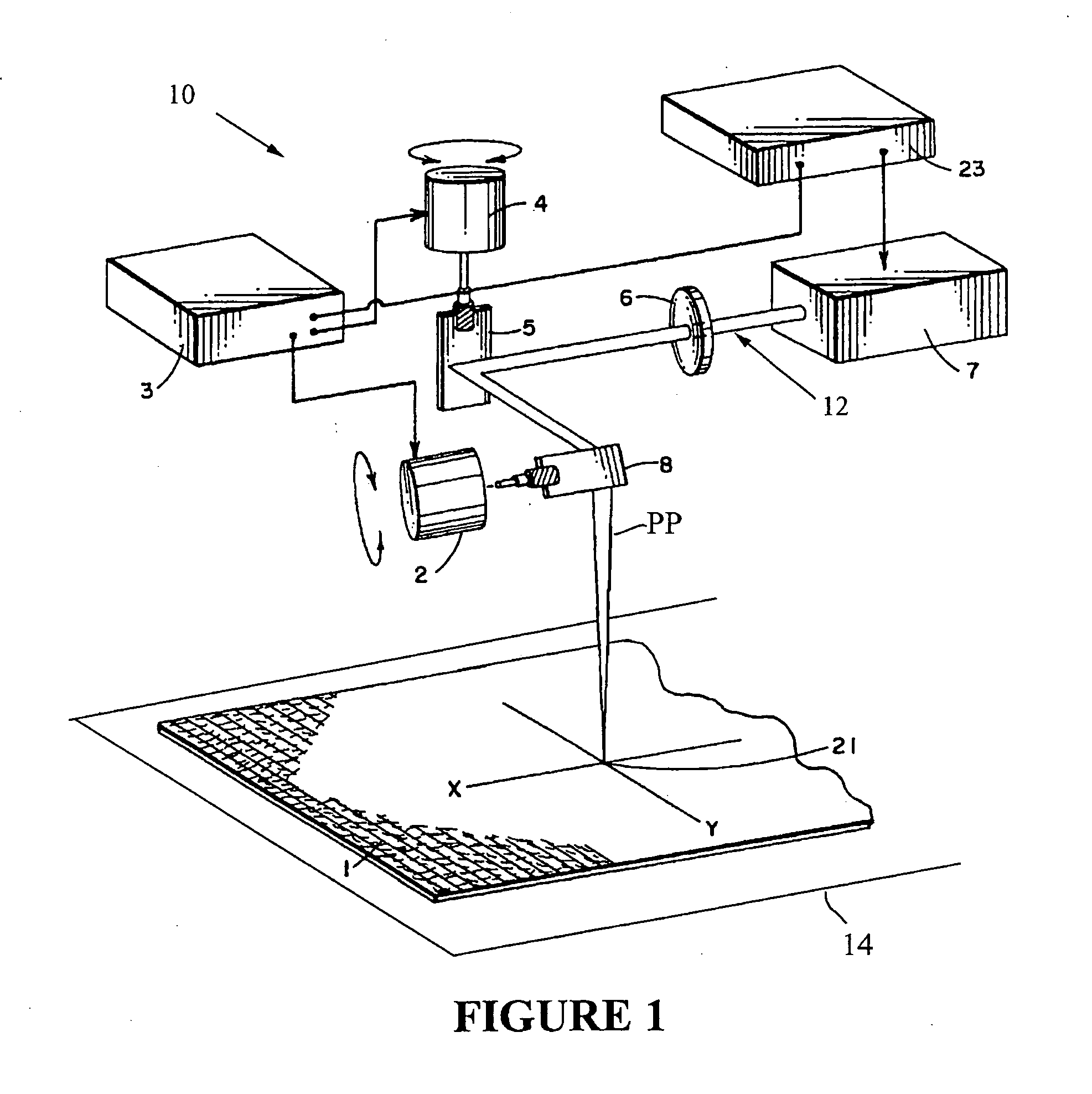 Selectively altering a fiber height in a pile fabric and apparatus