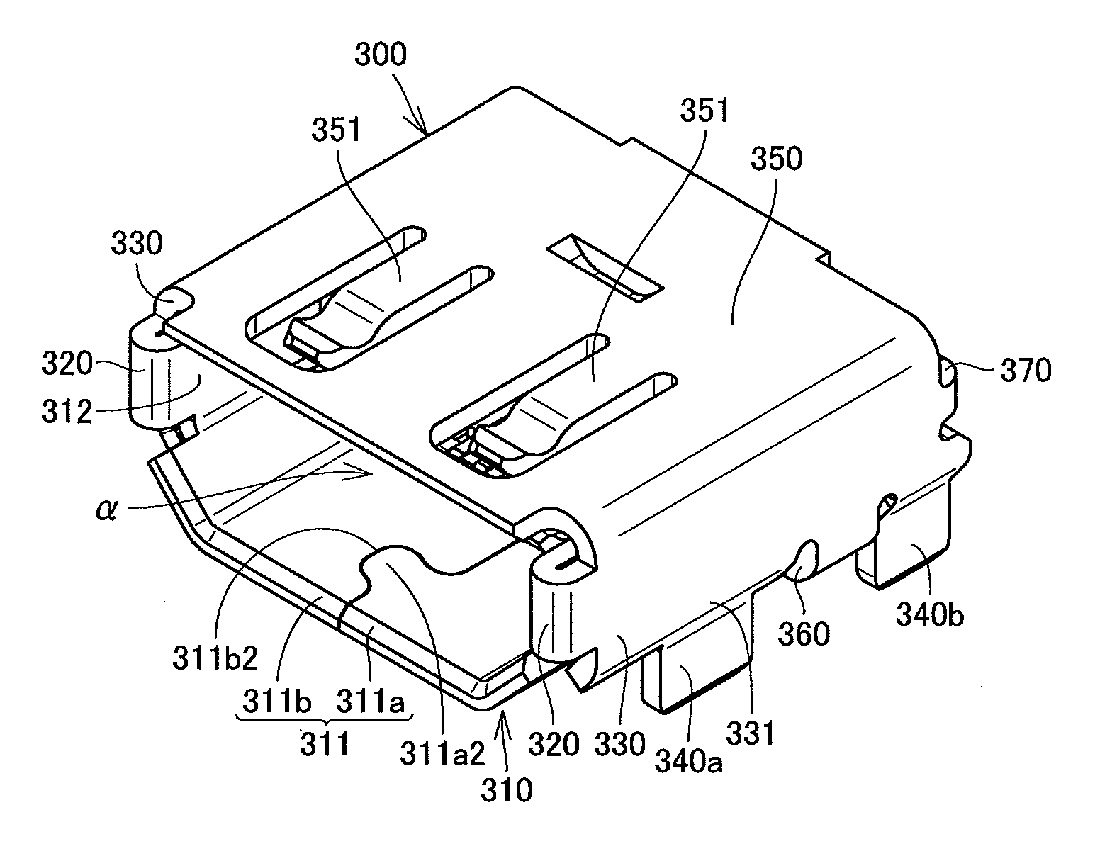 Shield case, receptacle connector, and electronic equipment