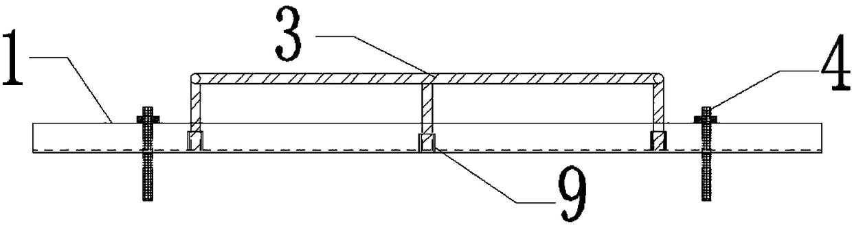 A super-long foundation pile foundation insertion reinforcement positioning construction method