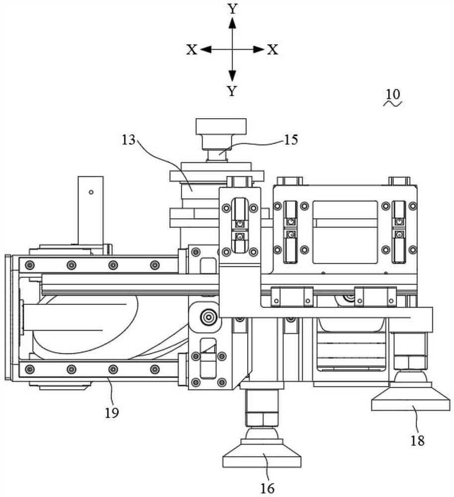 Walking leg assembly, walking device and walking control method