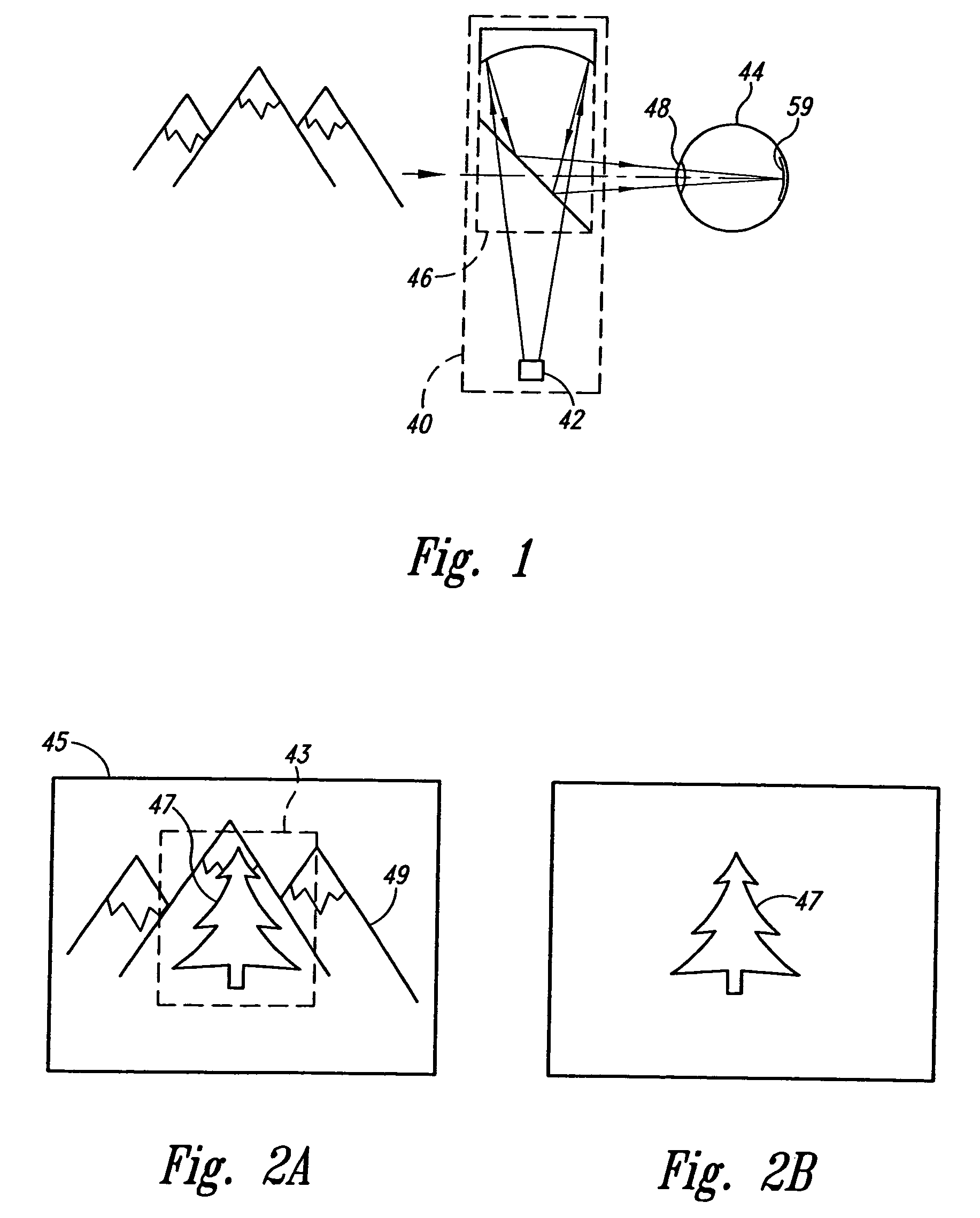 Scanned beam image capture device with a plurality of scan regions