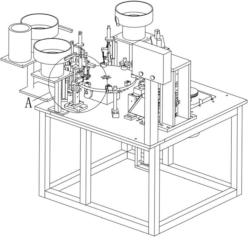 Full-automatic closing machine for needle valve