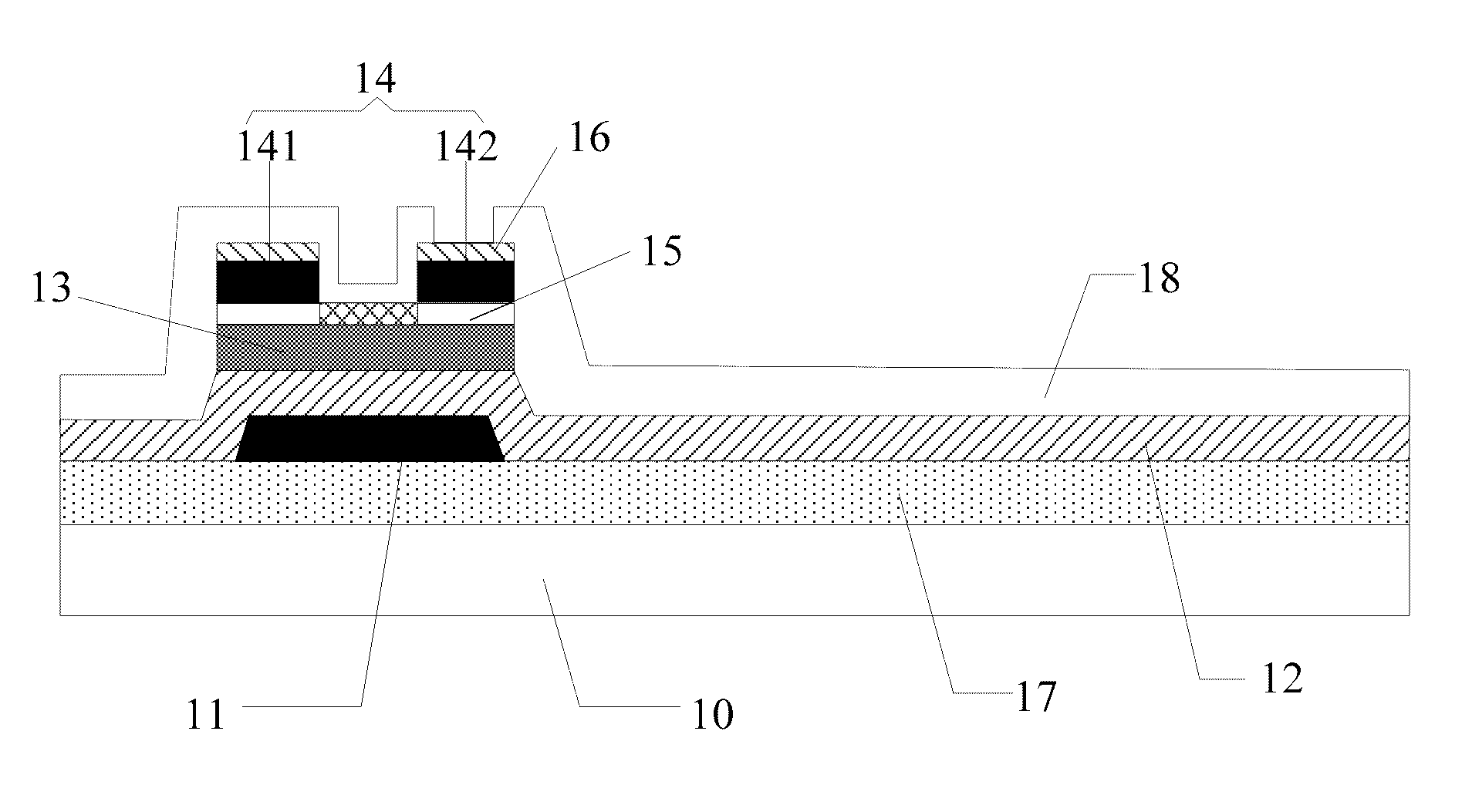 Thin film transistor, method of manufacturing thin film transistor, array substrate and display device