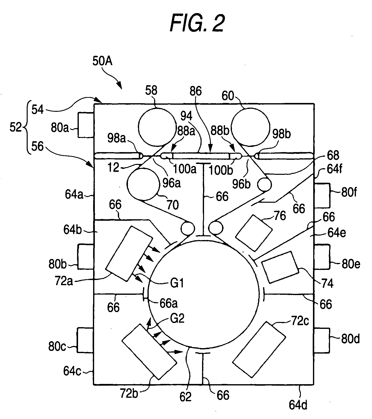 Process and apparatus for producing magnetic recording medium