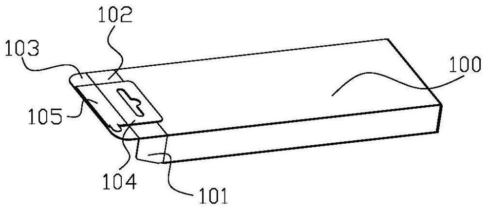Folded labeling device and method for automatic packaging of electronic products