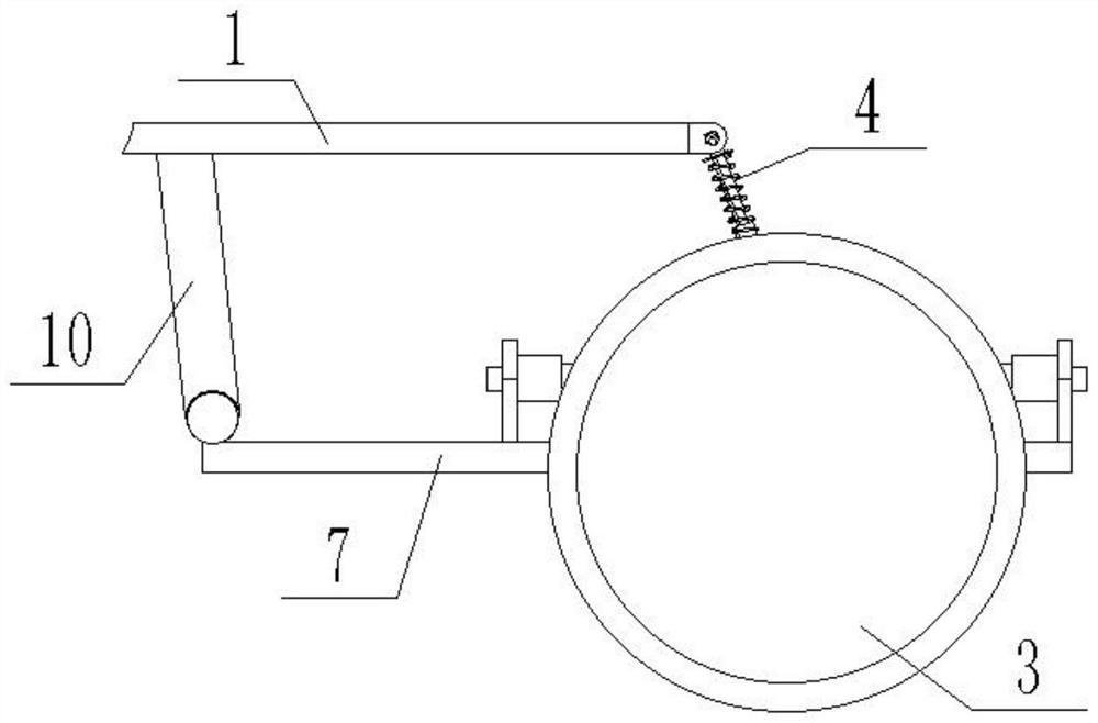 Damping structure for rear wheels of wheelchair