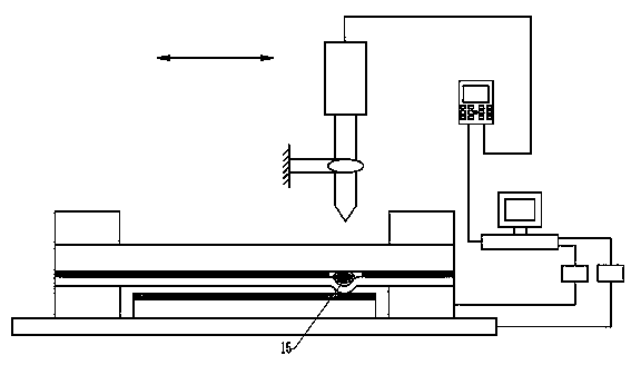 Large-area laser impact spot welding method and device based on nano-particle reinforcement