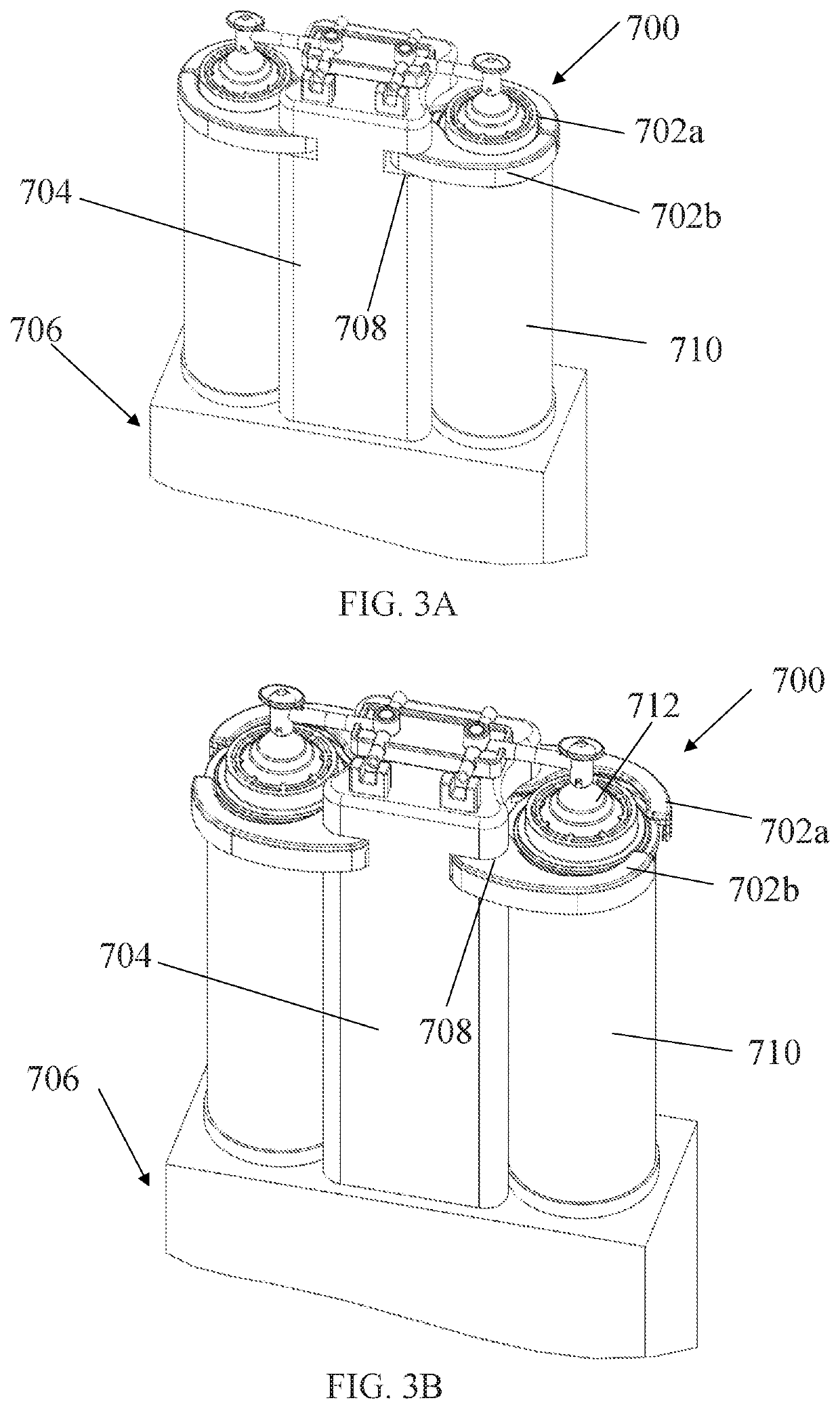 Pressure jackets and syringe retention features for angiography fluid injectors