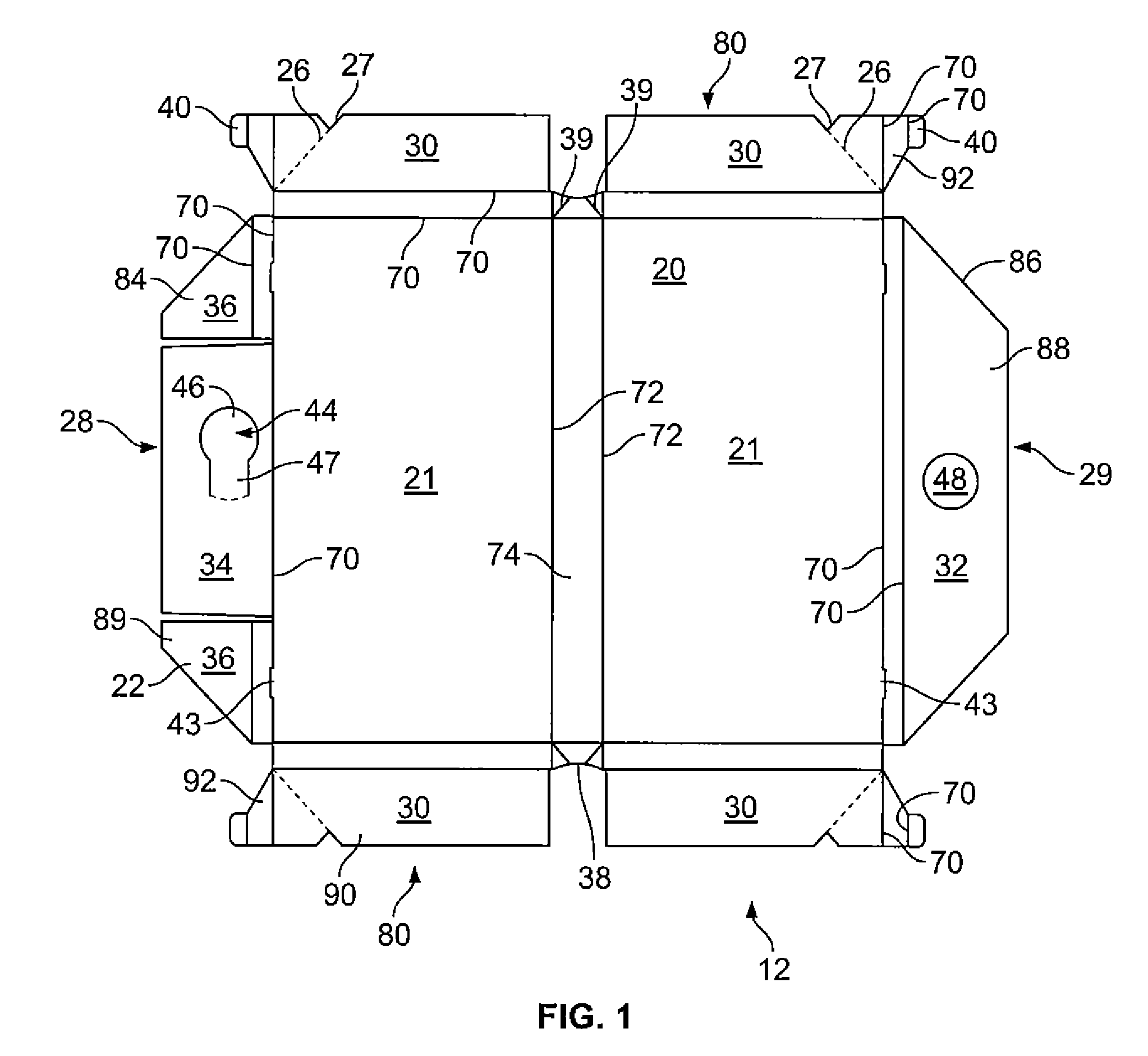 Cartridge and method for filling a bulk container with a flowable substance