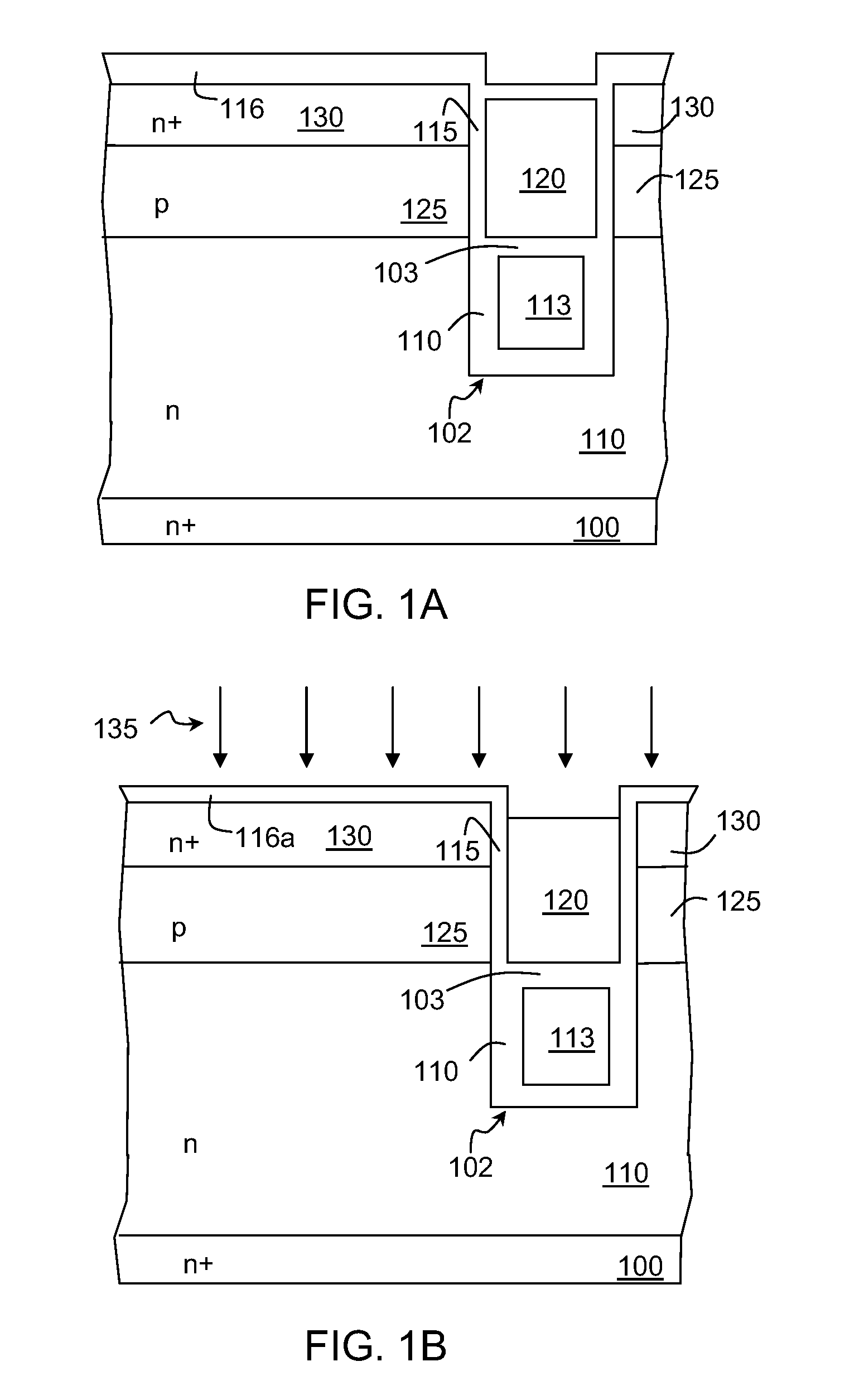Structure and Method for Forming Trench Gate Transistors with Low Gate Resistance