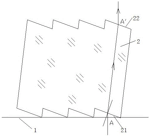 Seamless splicing display method and device