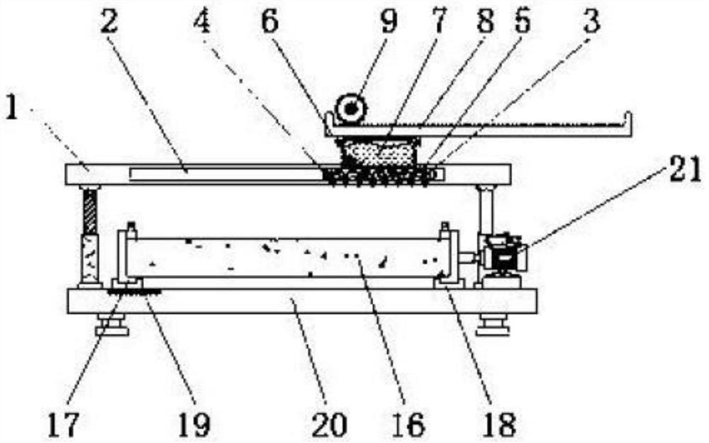 Automatic and uniform paint spraying device for building steel