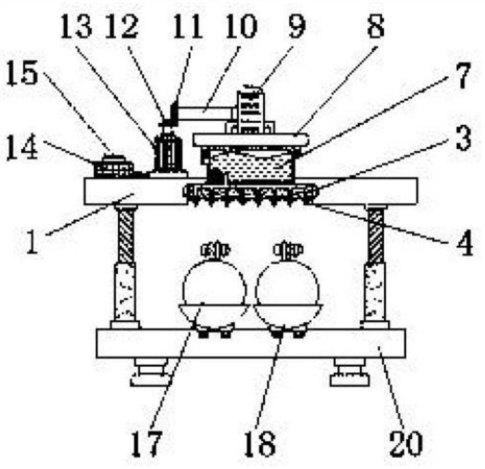 Automatic and uniform paint spraying device for building steel