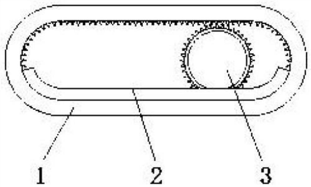 Automatic and uniform paint spraying device for building steel