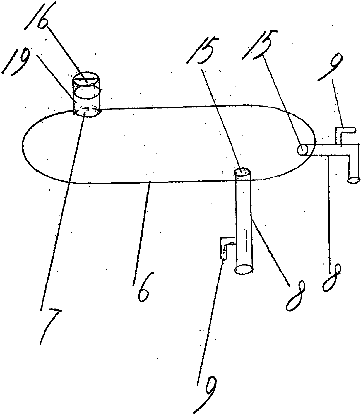 Motor vehicle trunk and water tank assembly and motor vehicle with same