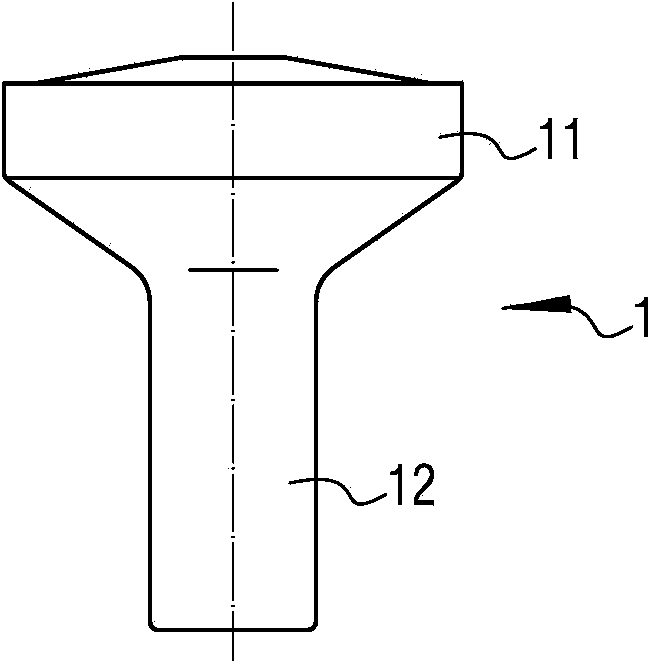 Forging method of disc-shaped integrated part and die used for forging method