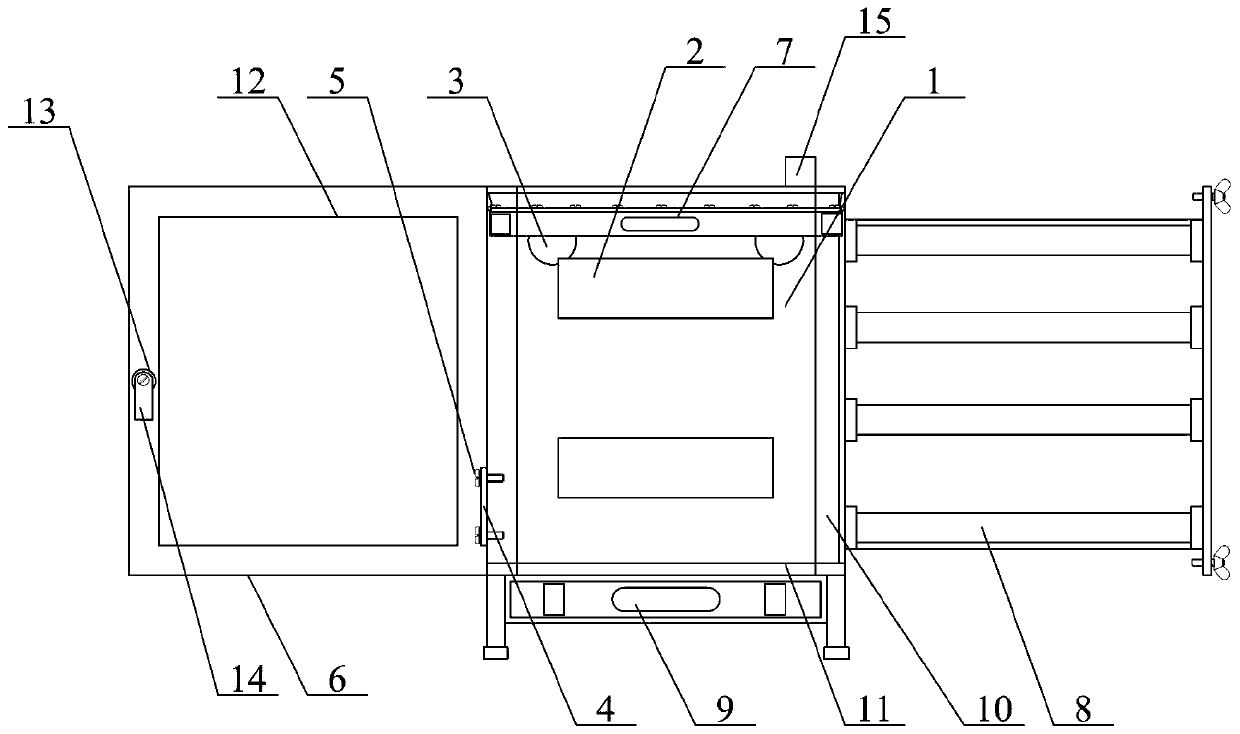 Cable branch box with insect prevention function