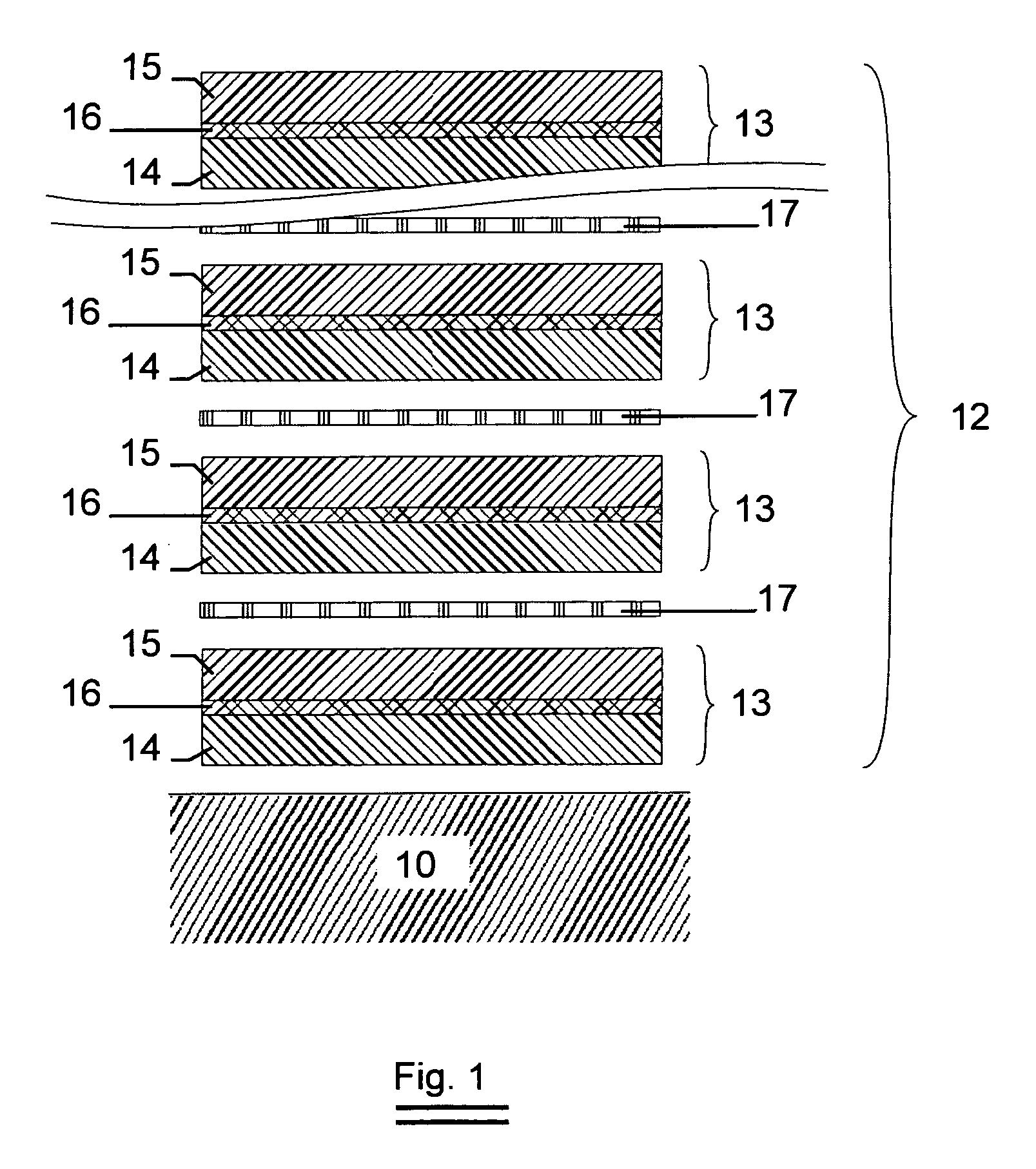 Coating Comprising Layered Structures of Diamond Like Nanocomposite Layers and Diamond Like Carbon Layers
