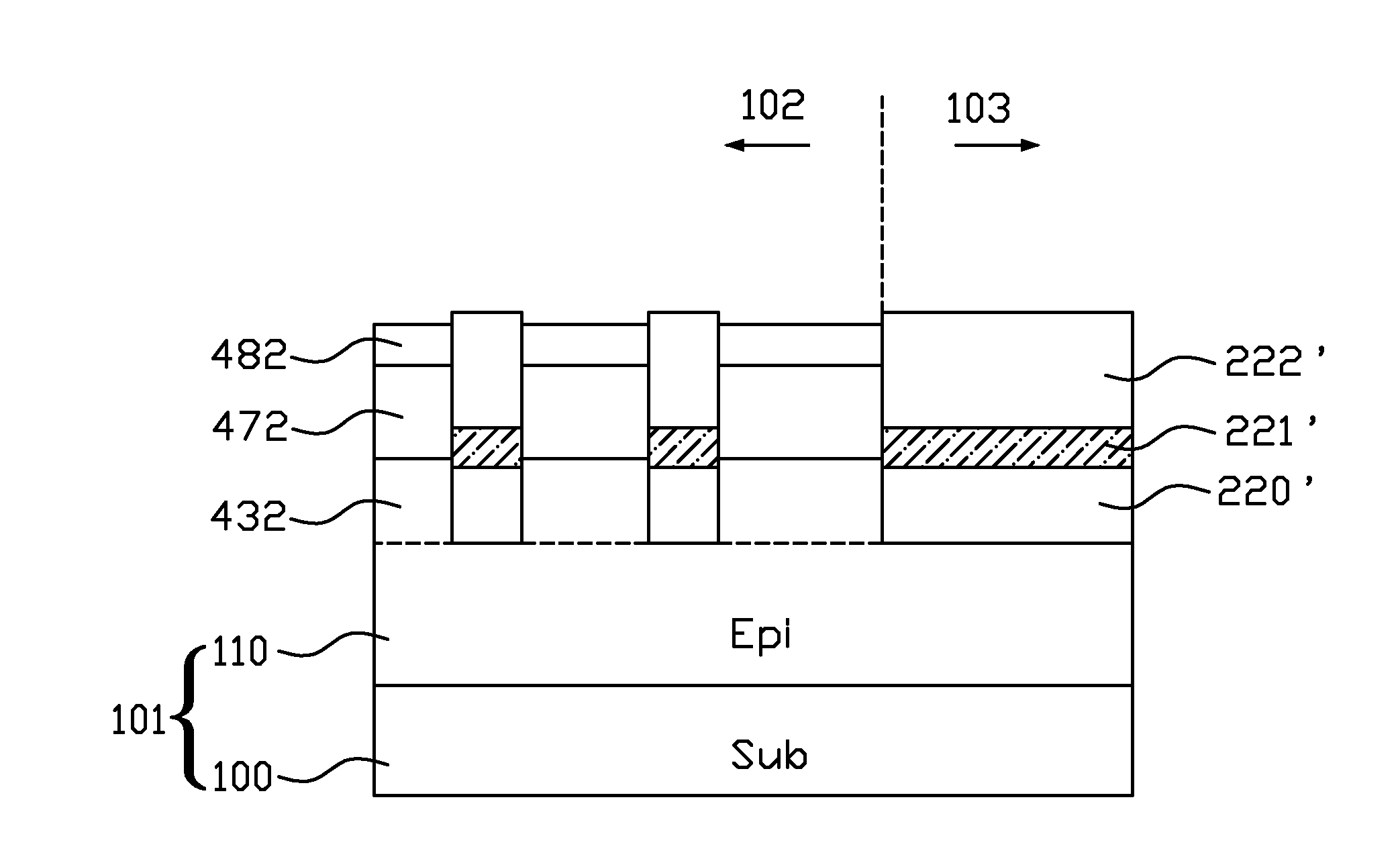 Method of manufacturing the trench power semiconductor structure