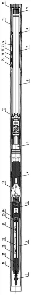 Rope coring near-bit measurement while drilling system and method