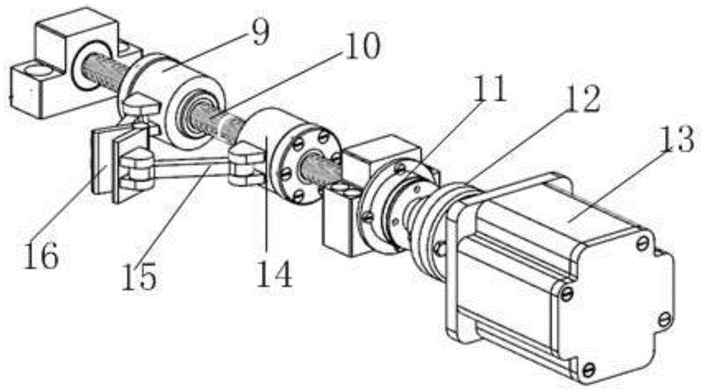 Knife bending device of numerical control knife bending machine