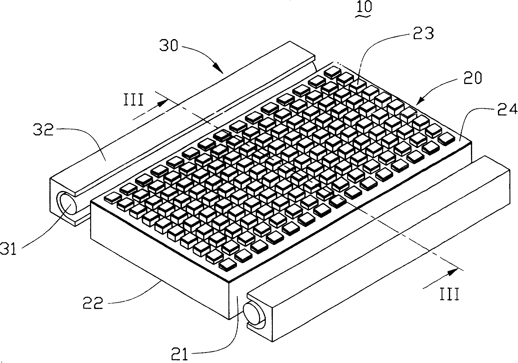 Ligh conducting plate