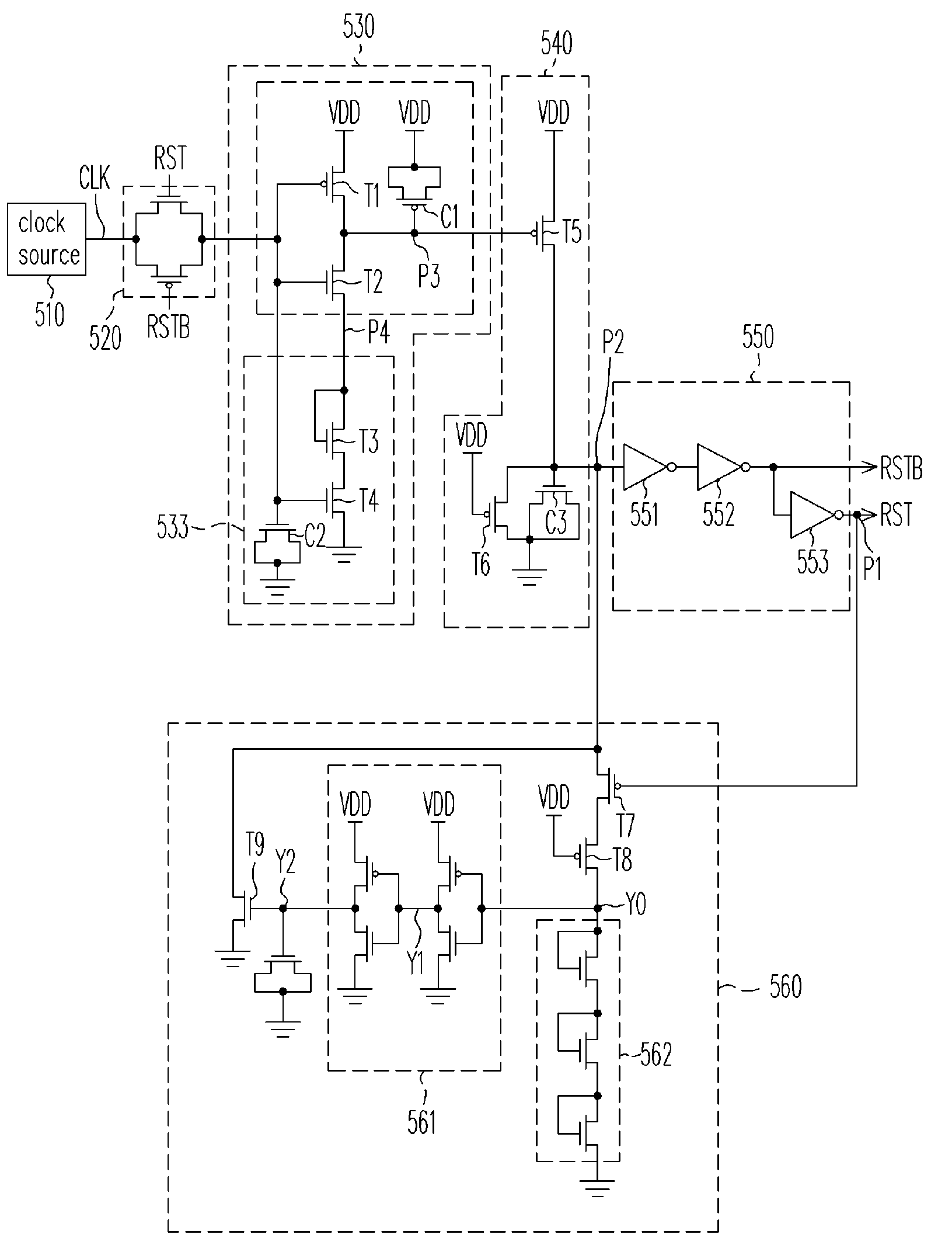 Power-on reset circuit