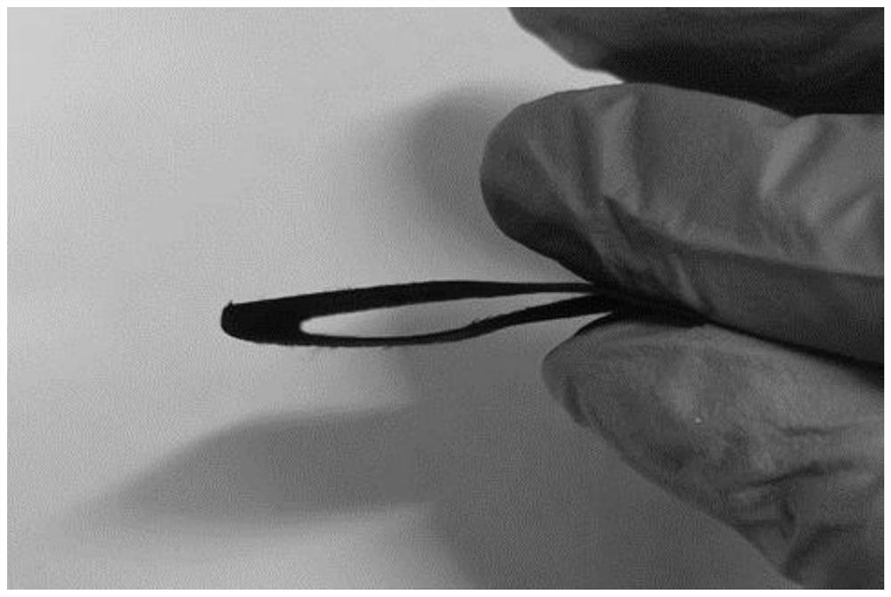 Preparation method of high-flexibility integral carbon nanofiber membrane