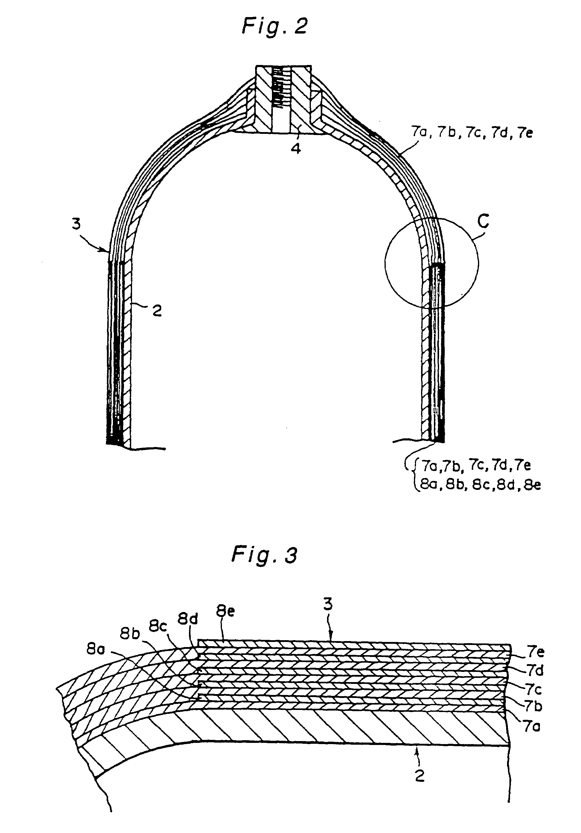 Pressure vessel and process for producing the same