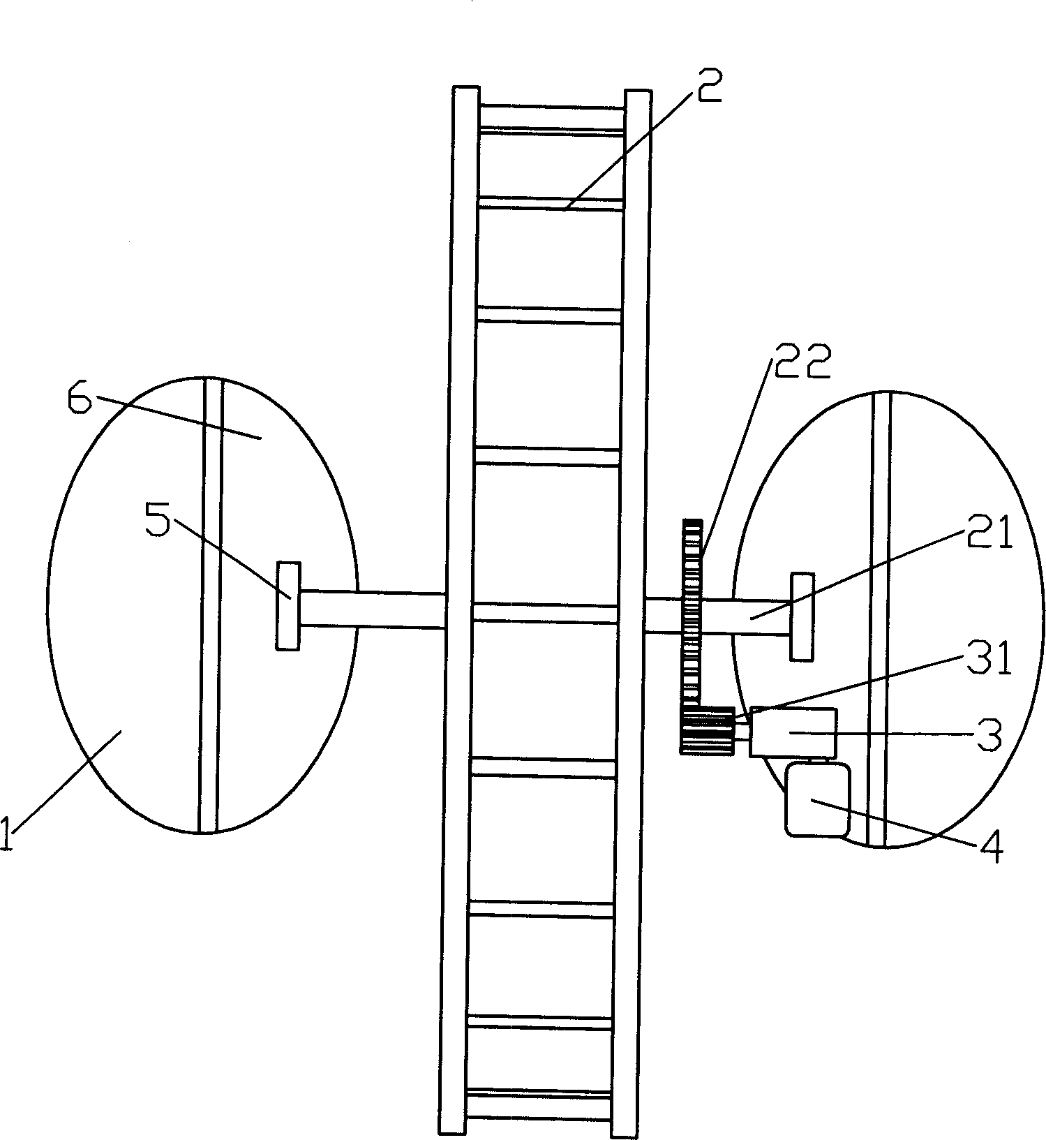 Flowing water hydraulic generator