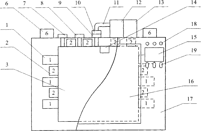 Low-temperature negative pressure drying method and device for textile materials and textiles