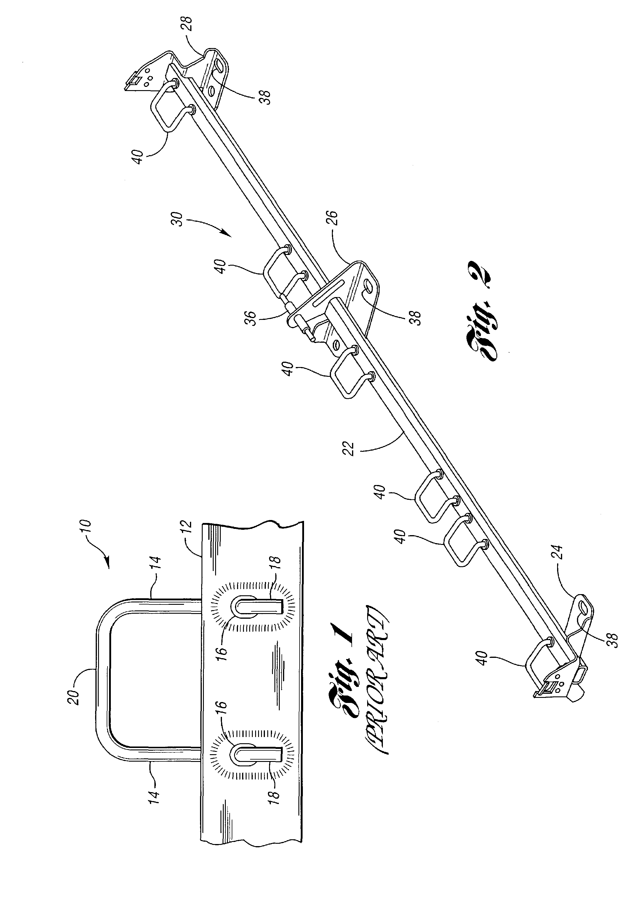 Restraint anchorage for a child restraint system