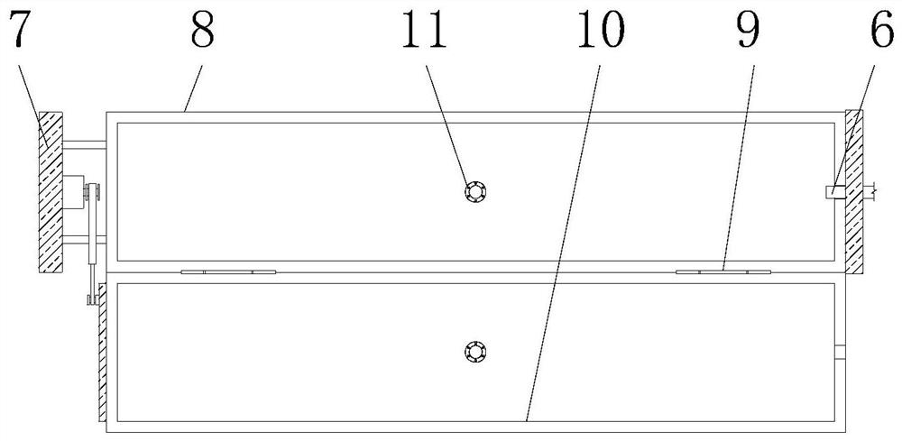 Pig raising trough with self-cleaning function